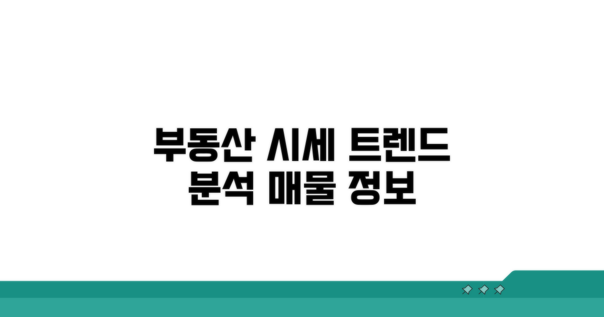 부동산 시장 동향 및 시세 분석