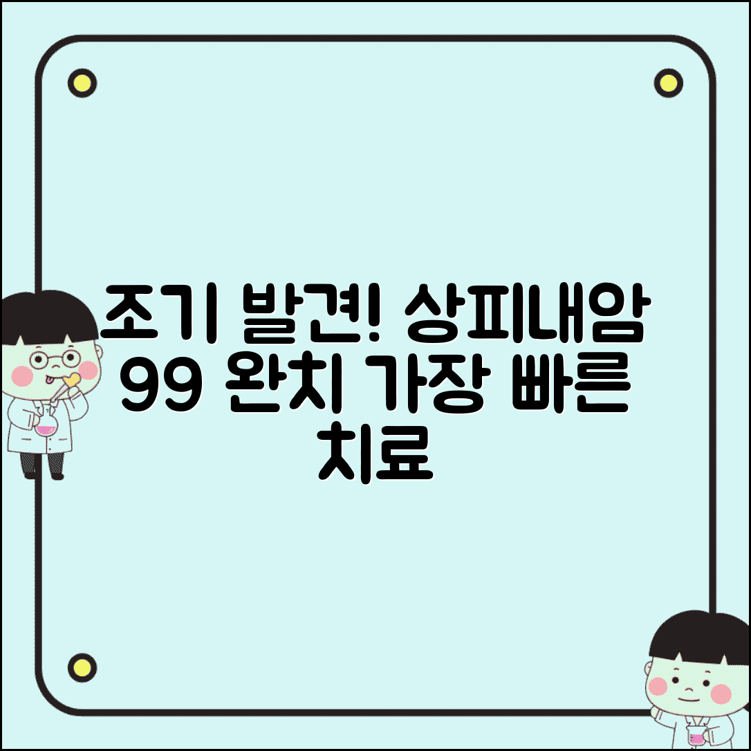 상피내암 조기 발견의 중요성 | 완치율 거의 백퍼센트인 가장 초기 단계 암