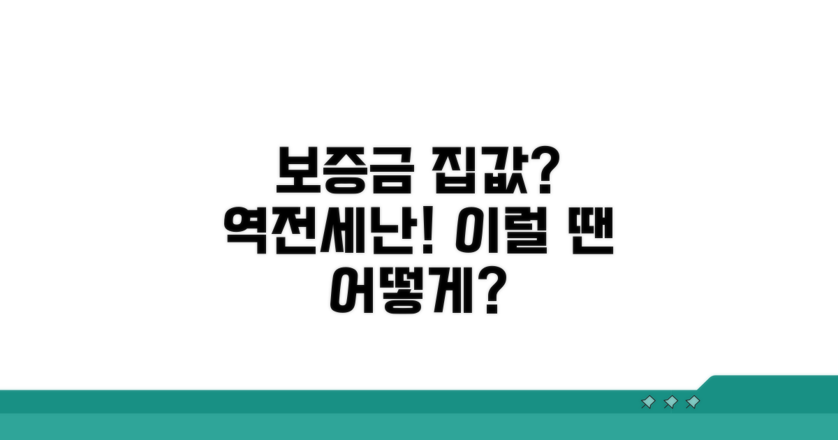 보증금보다 낮은 집값, 어떻게 대처할까