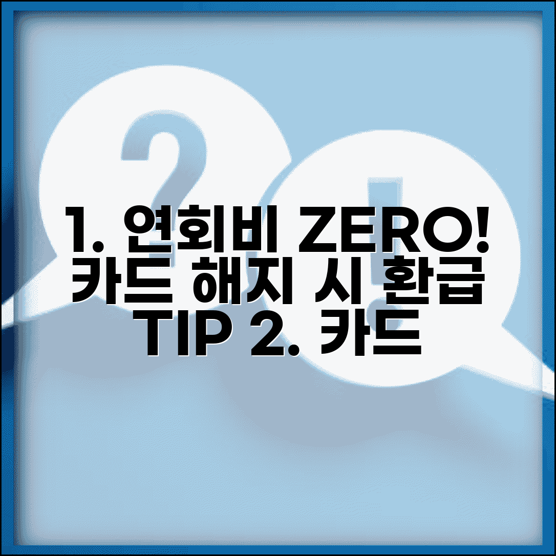 연회비 해지 | 카드 해지시 연회비 처리 완벽가이드