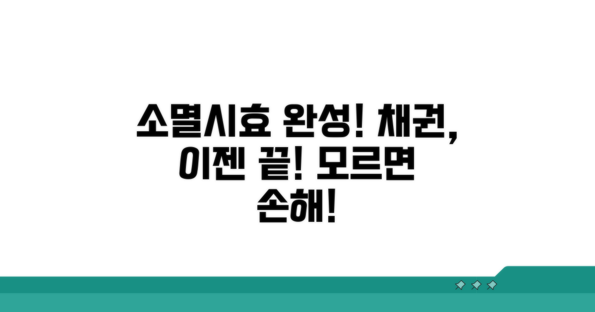 소멸시효 완성채권, 이것만 알면 끝