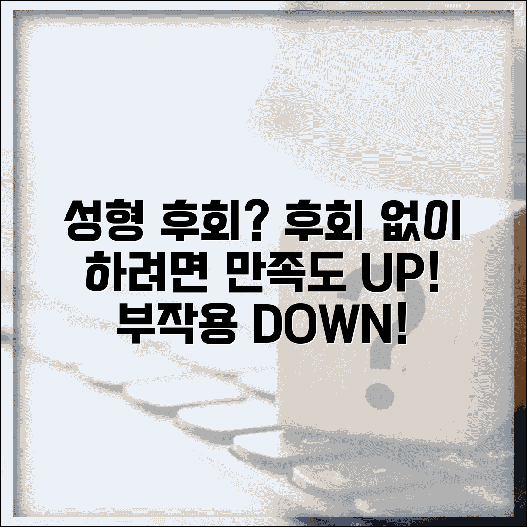 성형 후회하는 사람 많나요 | 성형 후회 | 만족도 | 부작용