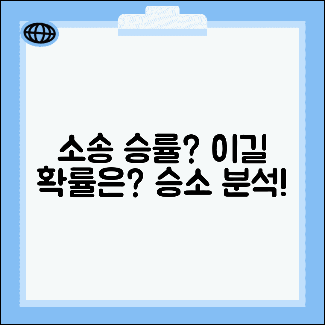 소송 걸면 이길 확률 얼마나 되나요 | 승소 예측 및 승률 분석 | 서브키워드 활용