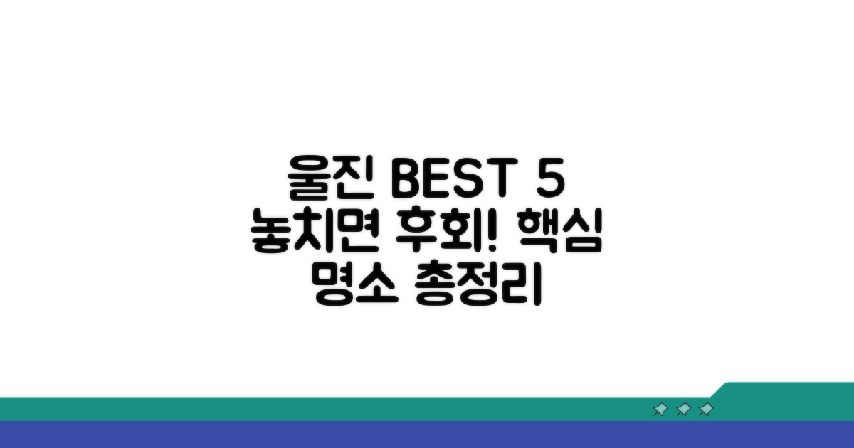 울진 핵심 관광지 총정리