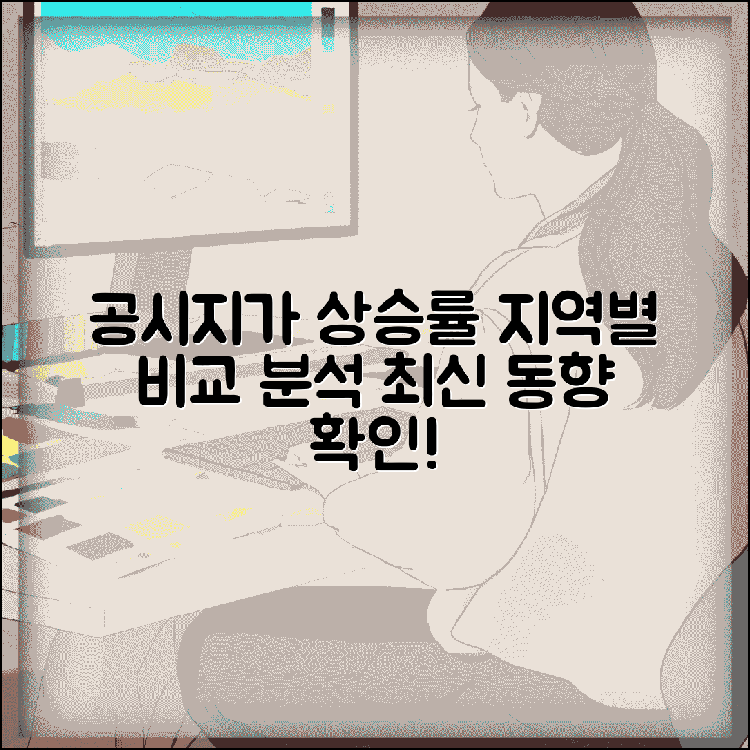 공시지가 조회 변동 추이 분석 | 지역별 상승률 비교 및 최신 동향 확인 방법