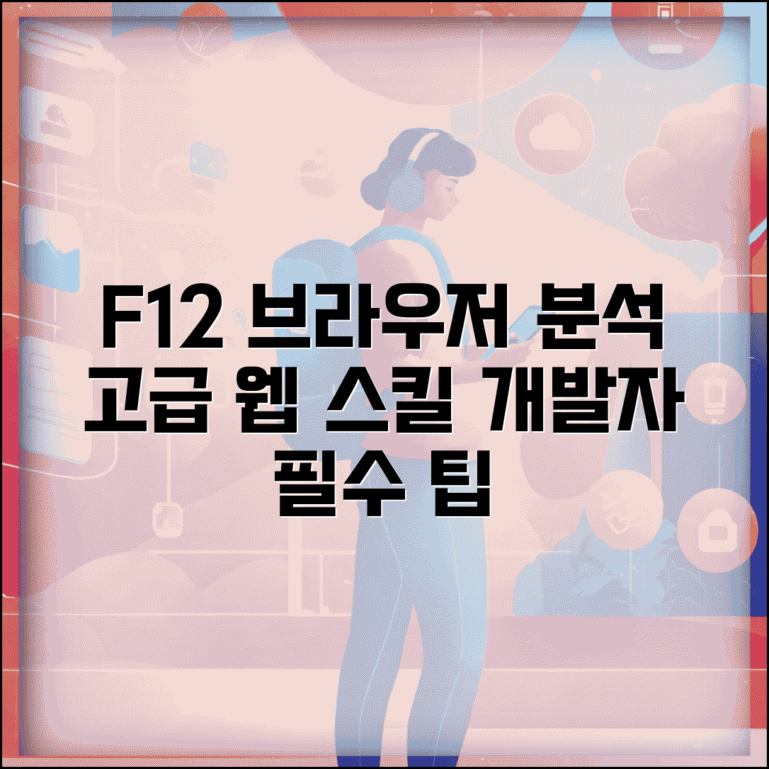 개발자모드 F12 브라우저 활용법 | 웹 분석 고급 기술 및 요소 검사 실전 활용 방법