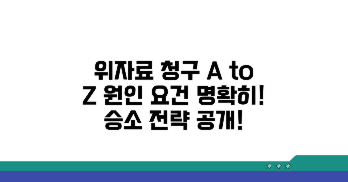 위자료 청구 원인과 요건