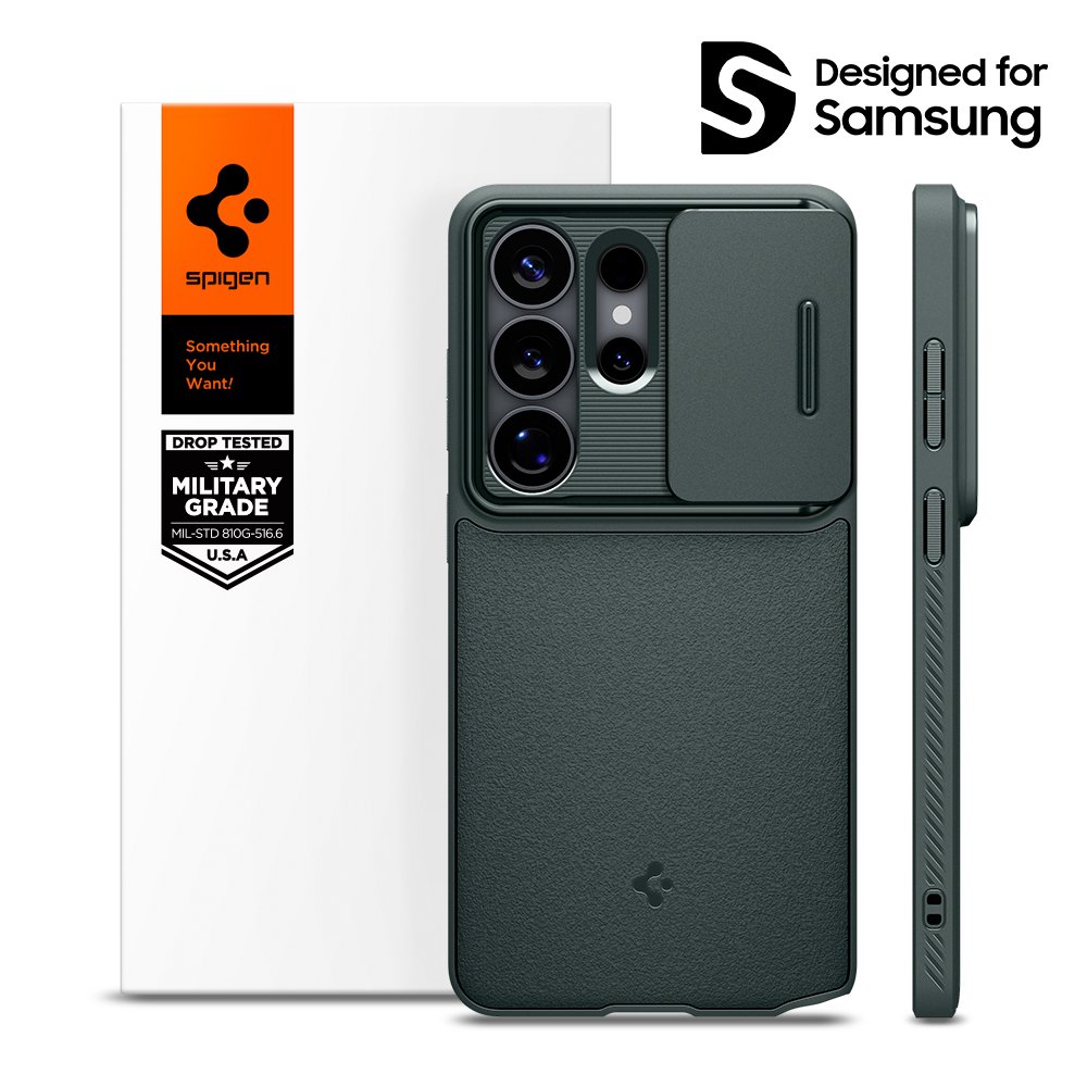 슈피겐 갤럭시 카메라 보호 케이스 옵틱아머 어비스그린, 갤럭시S26 울트라 상세 이미지 1