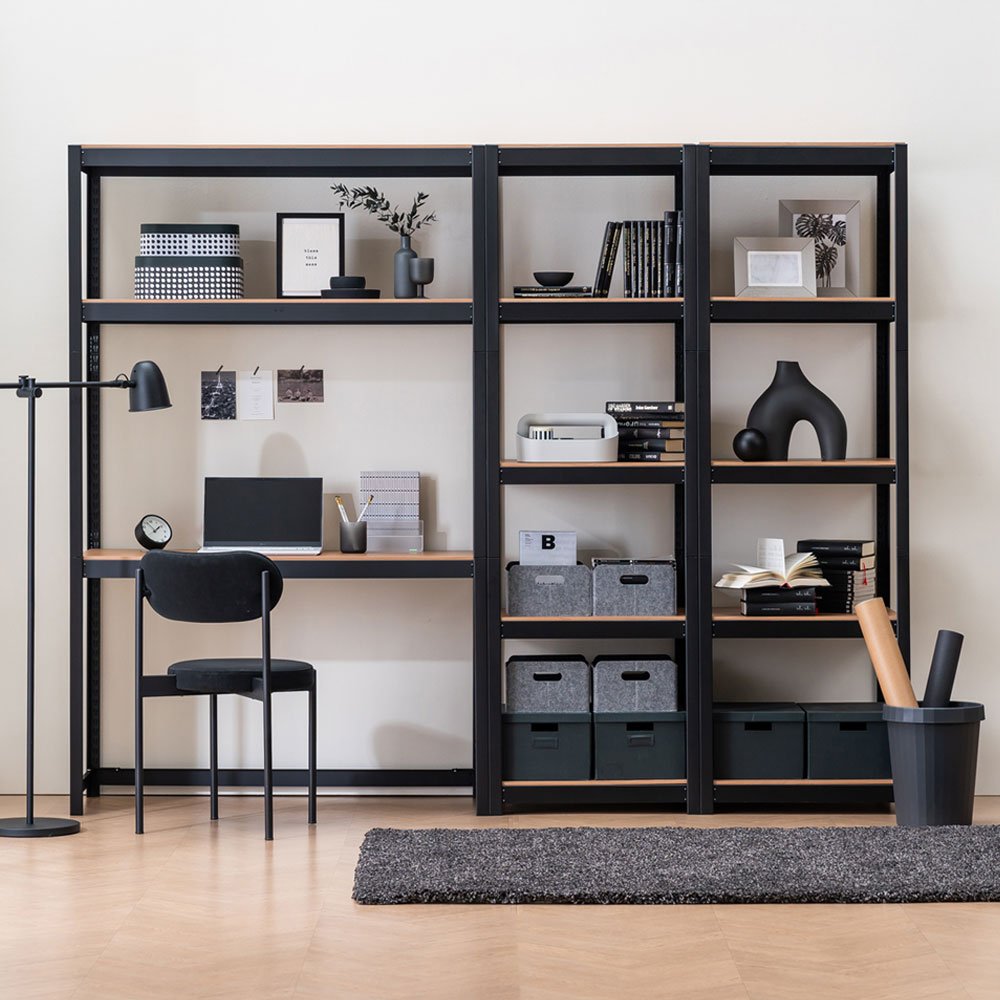 선반 수납선반 다용도 팬트리 모듈 거실 선반장 홈던트하우스 300x300x600 2단 상세 이미지 2