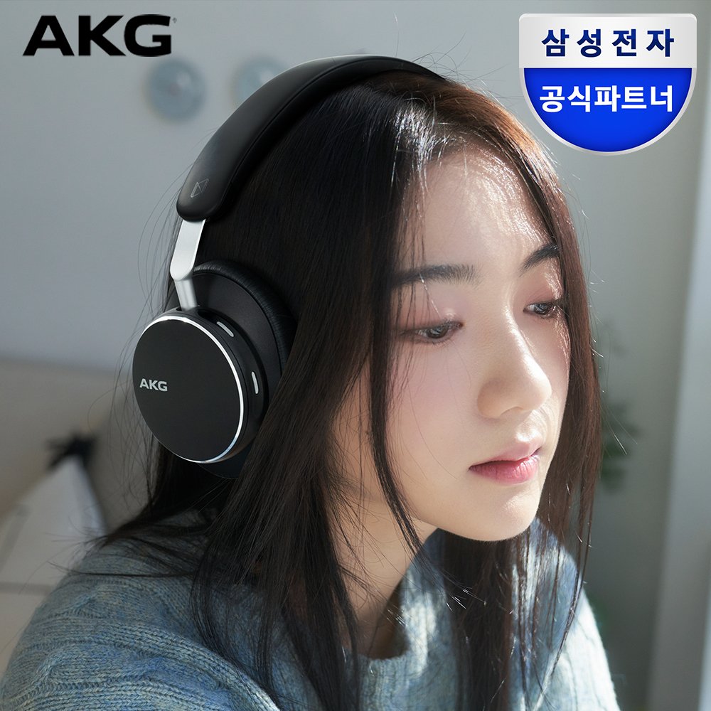 삼성공식파트너 AKG N9 HYBRID 블루투스 헤드셋 무선 헤드폰 블랙 상세 이미지 1