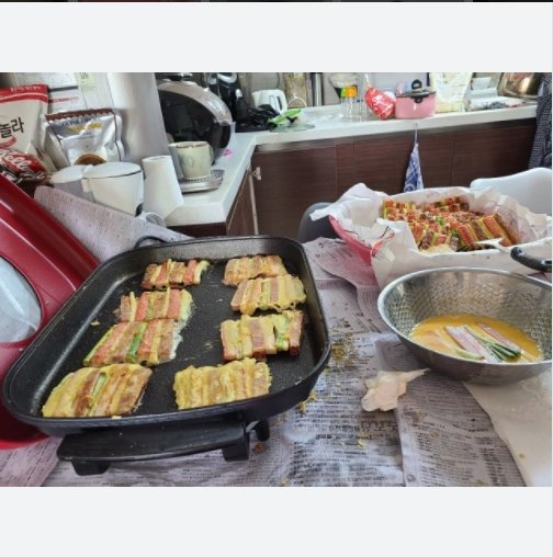 연기안나는 명절 부침개 전기 그릴 팬 키친아트 냄새없는 후라이팬 동그랑땡 전부치는 잔치팬 상세 이미지 1