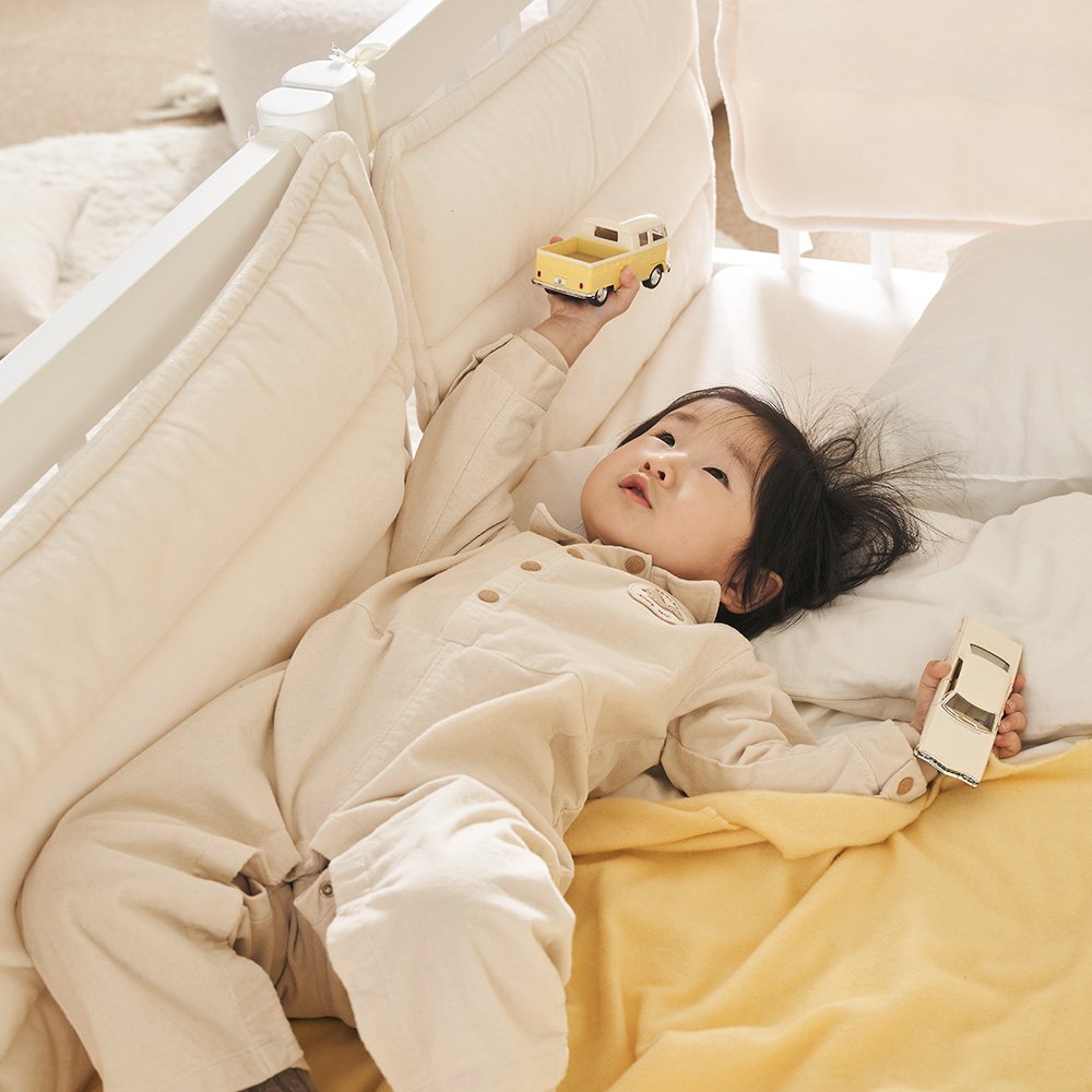 장인가구 뉴피터 SE0 어린이 원목 저상형 침대 프레임 기본형 Q 상세 이미지 2