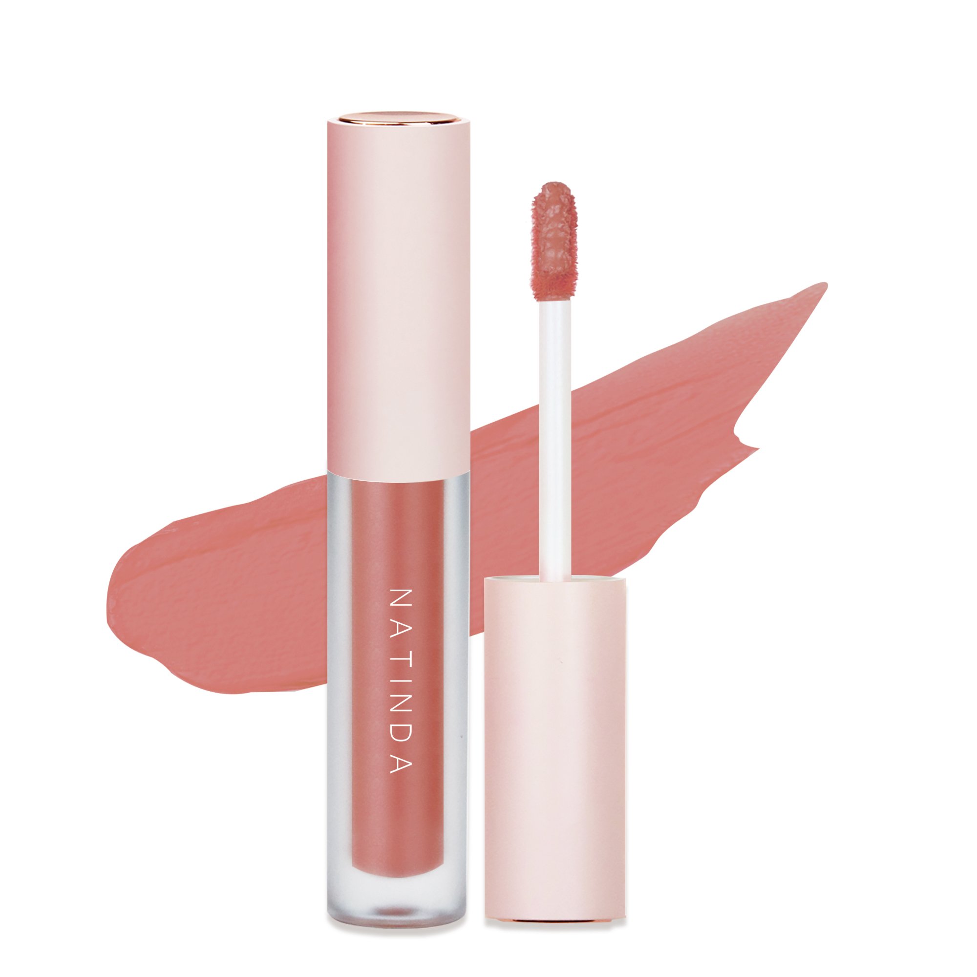 나틴다 지속력좋은 고발색 롱래스팅 매트 벨벳 립 틴트 3ml 5종 MLBB 컬러 톤 상세 이미지 2