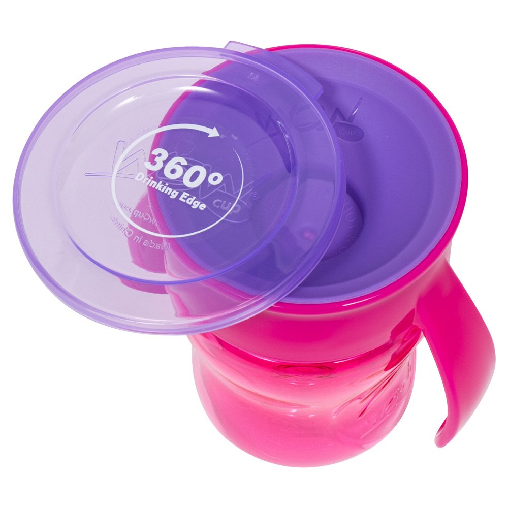 와우컵 베이비 트라이탄 스파우트컵 뚜껑포함 207ml, 1개, 핑크 상세 이미지 1