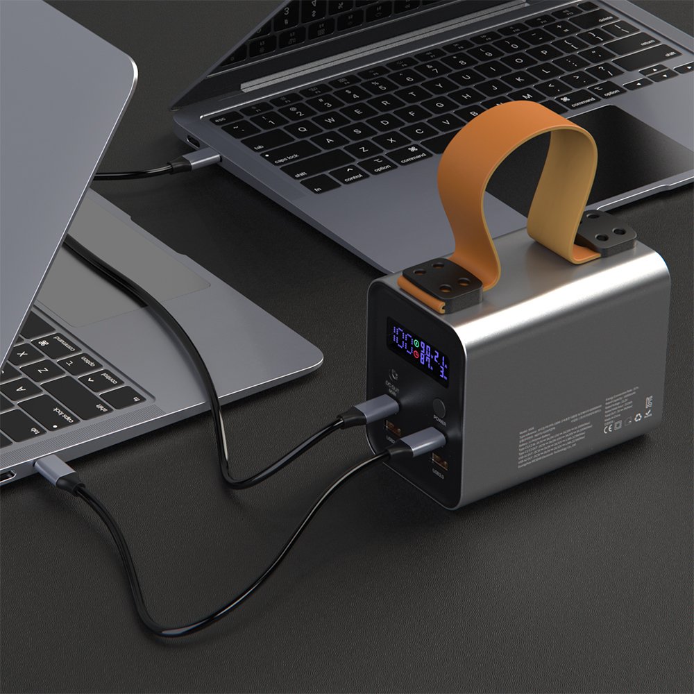 보조배터리60000 C타입 초고속 미니 차박 노지 고속충전 노트북충전 대용량보조배터리 상세 이미지 1