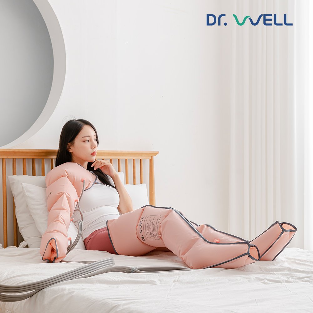 닥터웰 뉴에어라이너 4구 공기압 마사지기 DR-5800 (본체+다리) 상세 이미지 2