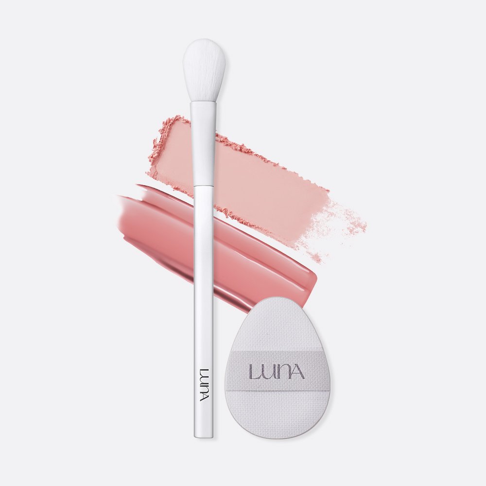 루나 글로우 레이어 블러 치크 8.5g + 브러쉬 퍼프 1개 기획세트 상세 이미지 1