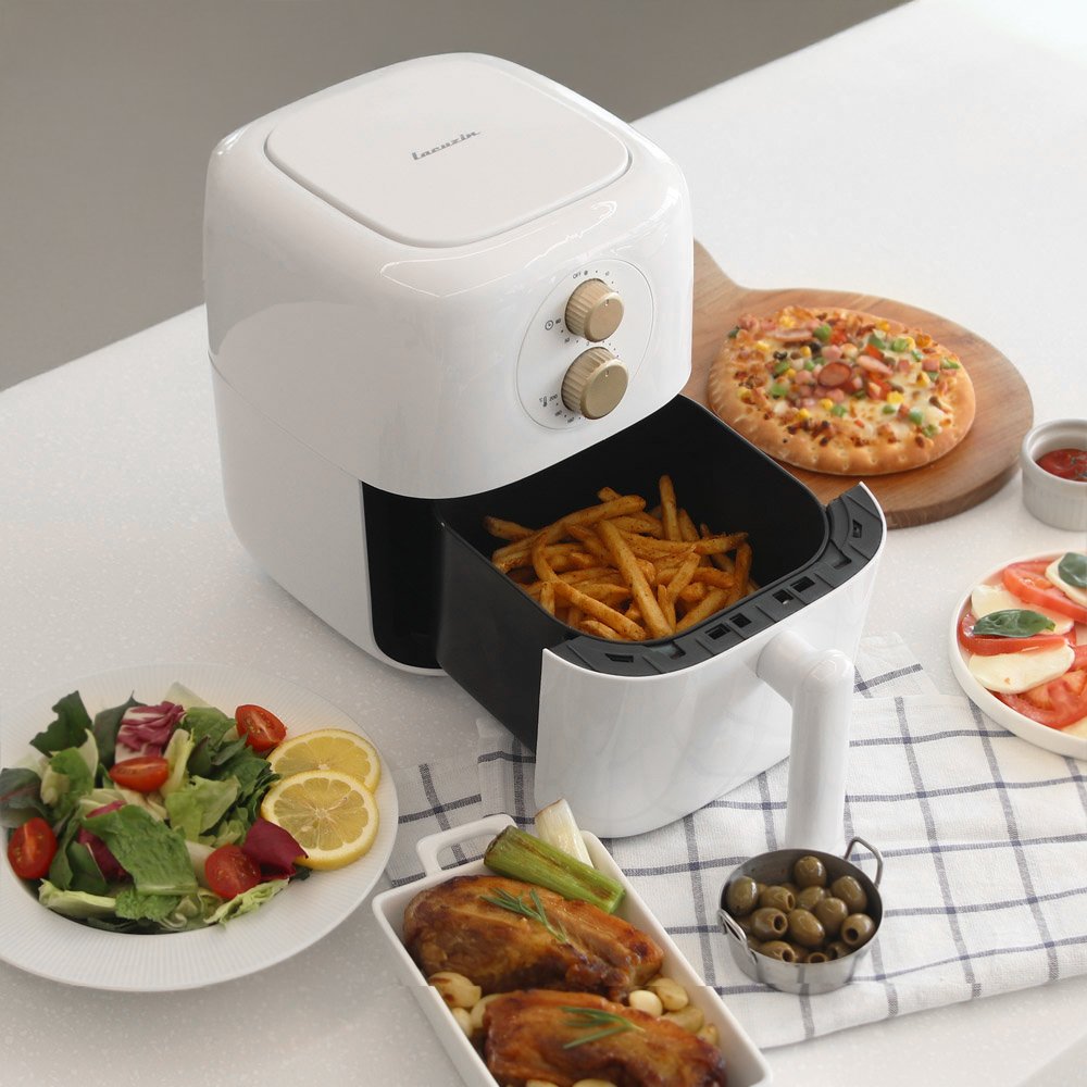 가정용 소형 에어프라이어 미니 에어프라이어 스텐받침포함 상세 이미지 1