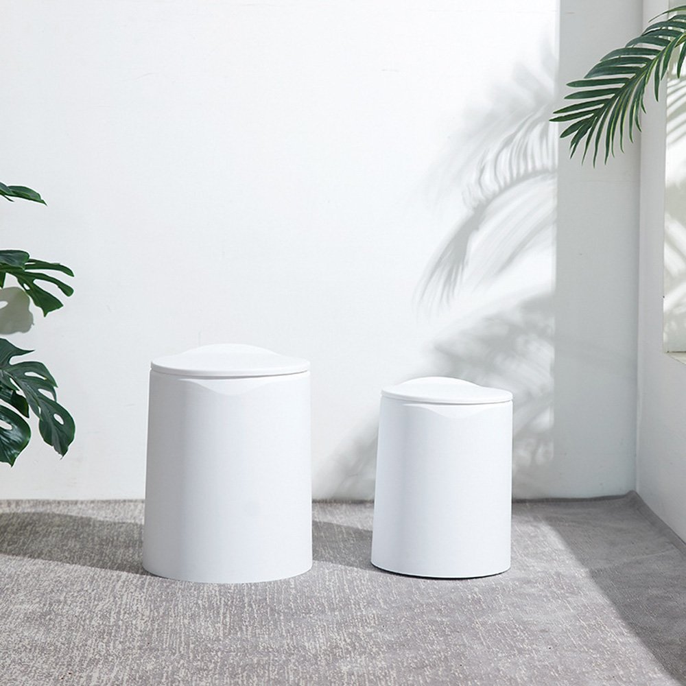 원터치 인테리어 휴지통 욕실 화장실 주방 8L 냄새차단 쓰레기통 상세 이미지 2