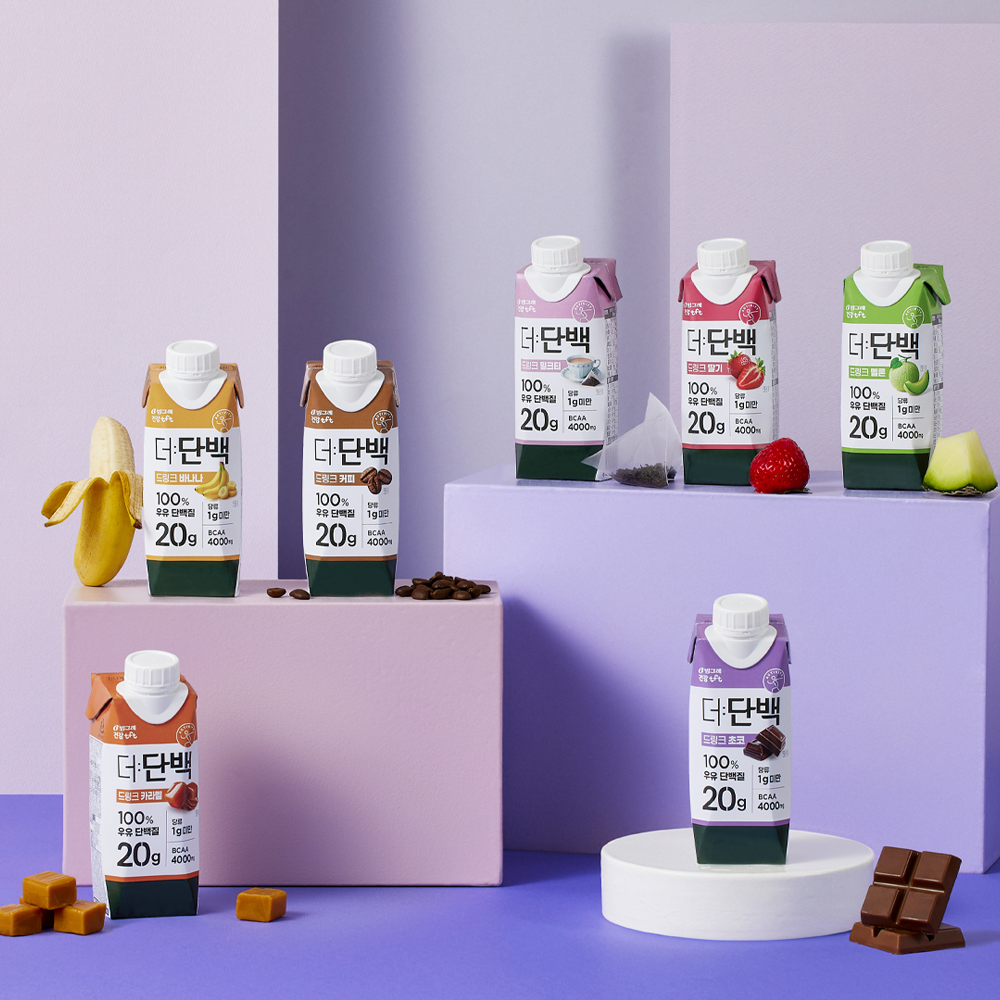 빙그레 더단백 250ml 6종 혼합 18개 단백질 음료 상세 이미지 2