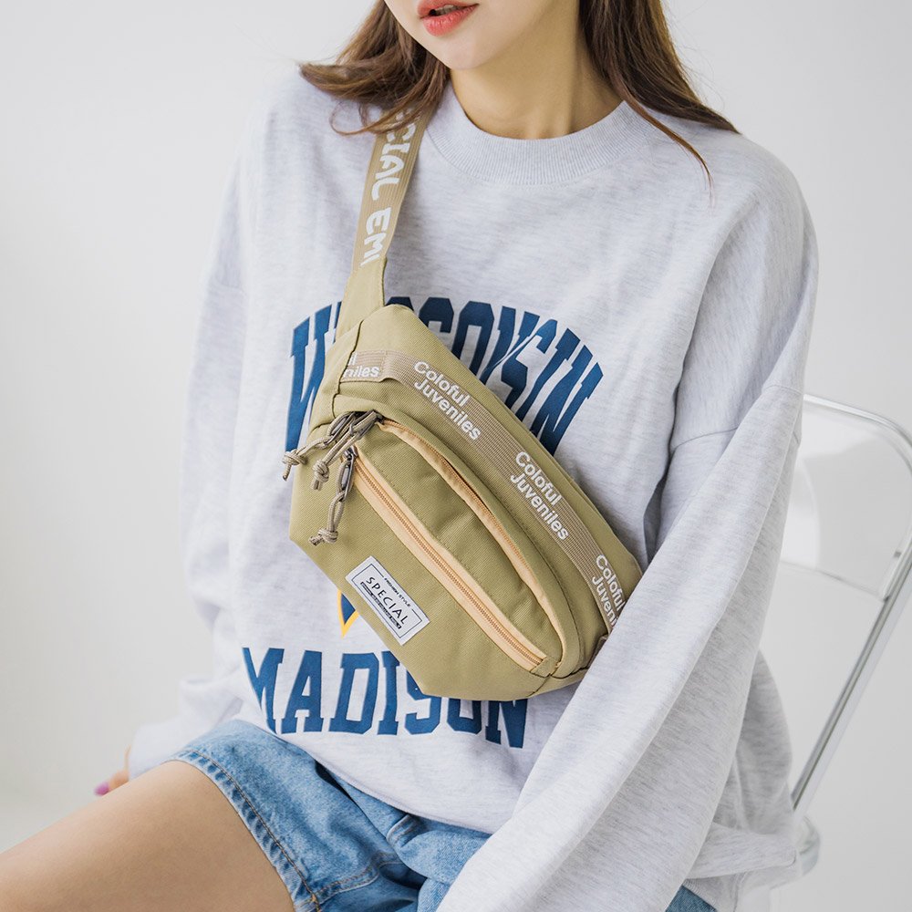 프롬헤븐 남여공용 그랜트 힙색 슬링백 상세 이미지 1