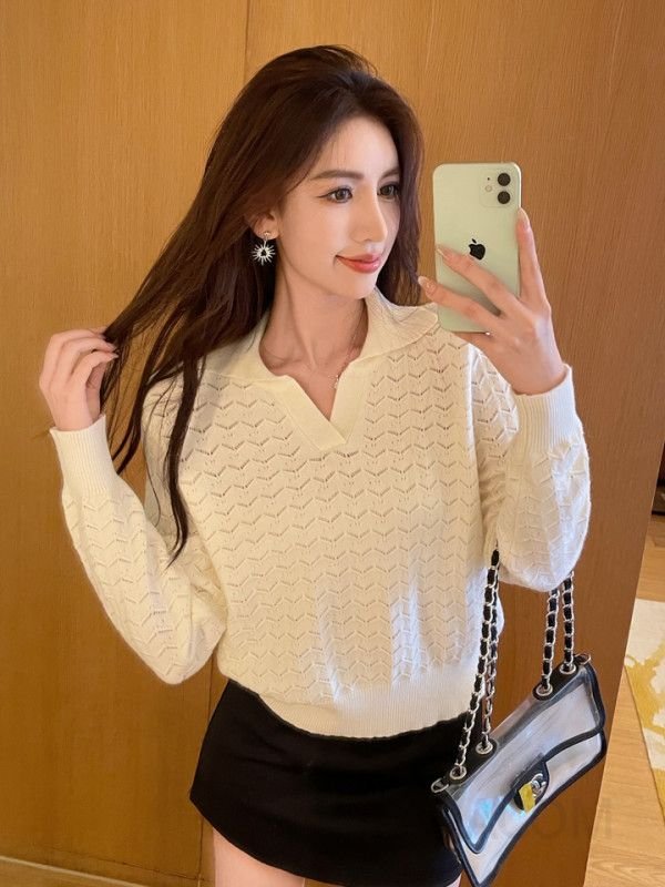 여성 오버핏 꽈배기 케이블 니트 스웨터 루즈핏 울 혼방 가을겨울 데일리 캐주얼 스타일 상세 이미지 2