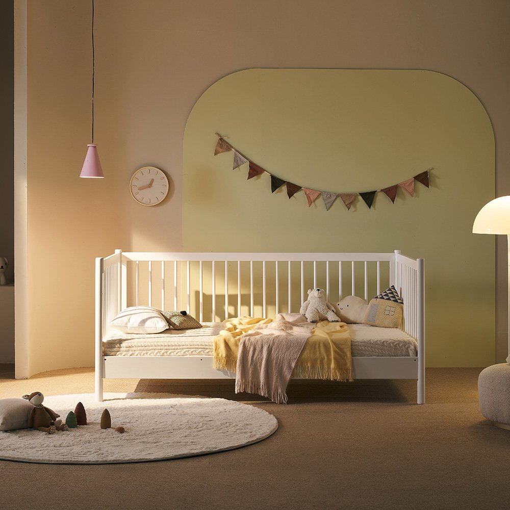 장인가구 뉴피터 SE0 어린이 원목 저상형 침대 프레임 기본형 Q 상세 이미지 2