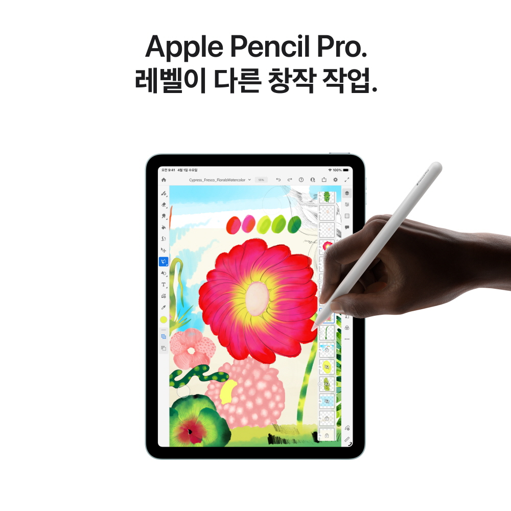 (1차예약) 애플 아이패드 에어 11 M4 WiFi 1TB 퍼플 MH3K4KH/A 상세 이미지 2