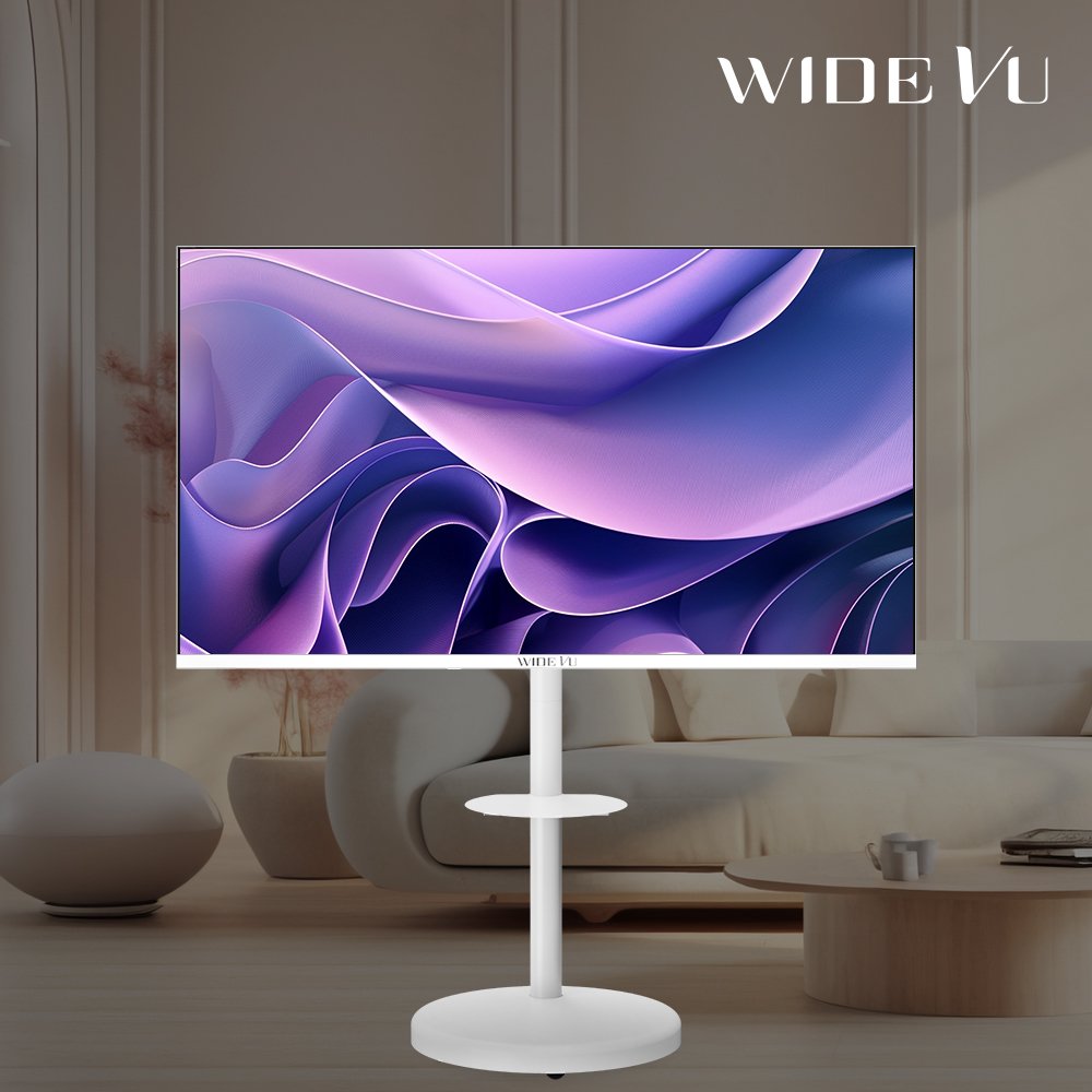 와이드무빙뷰 화이트에디션 삼탠바이미 셋트 139cm(55인치) 4K UHD QLED 스마트 이동식 TV 중소바이미 삼텐바이미 상세 이미지 1