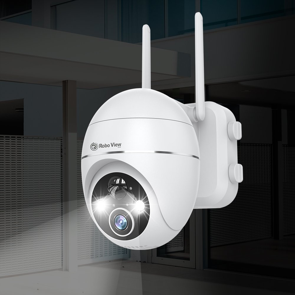 글로벌아이넷 로보뷰 S3 홈 CCTV 무선 배터리 300만화소 충전식 태양광패널 실내.외 상세 이미지 1