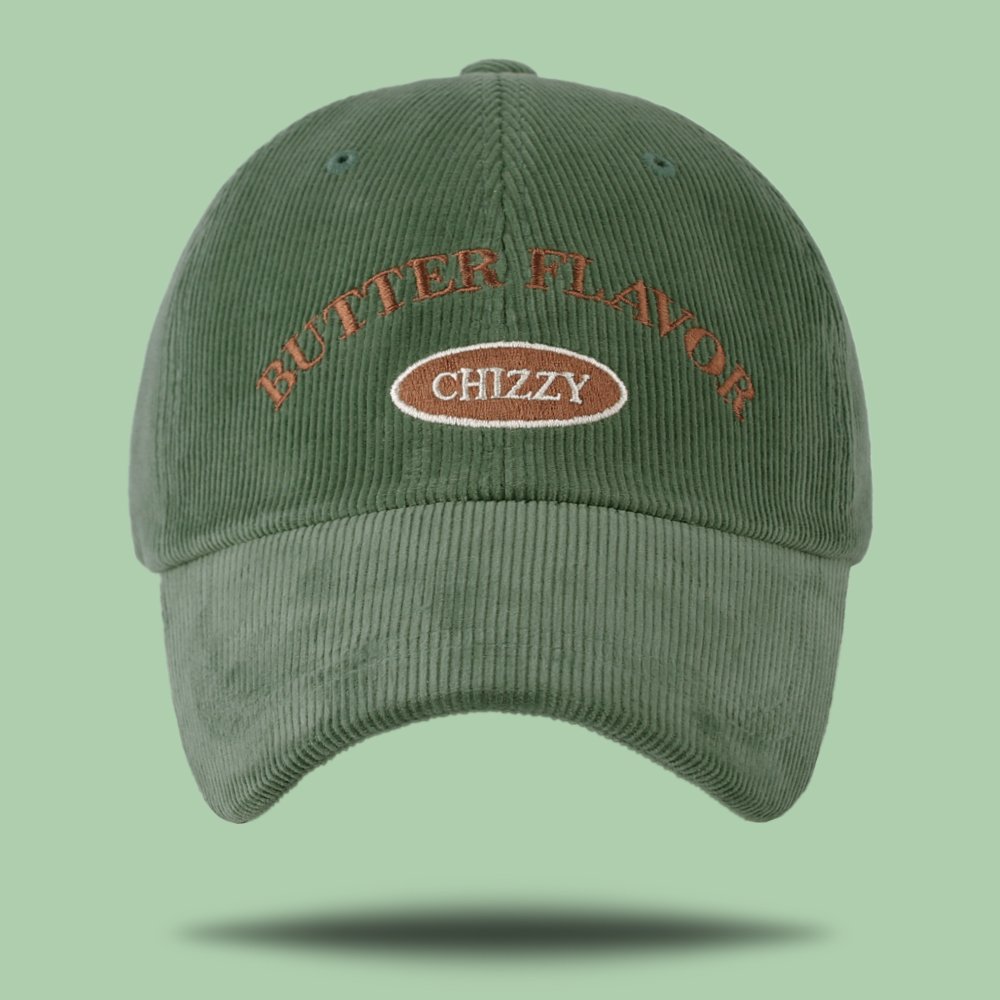 국내제작 CHIZZY로고 코듀로이 모자 여성 골덴 캡모자 상세 이미지 2