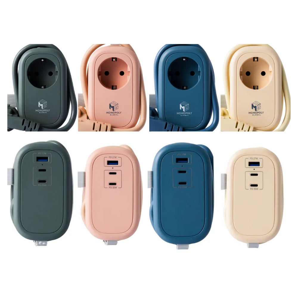 MPG ART03 휴대용 캠핑 고용량멀티탭 1구 USB C타입 디자인 고속충전기 PD 상세 이미지 1