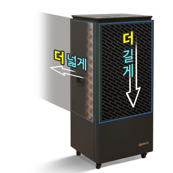 지하 업소용 공업용제습기 대형 주차장 산업용 대용량제습기 130L 상세 이미지 2